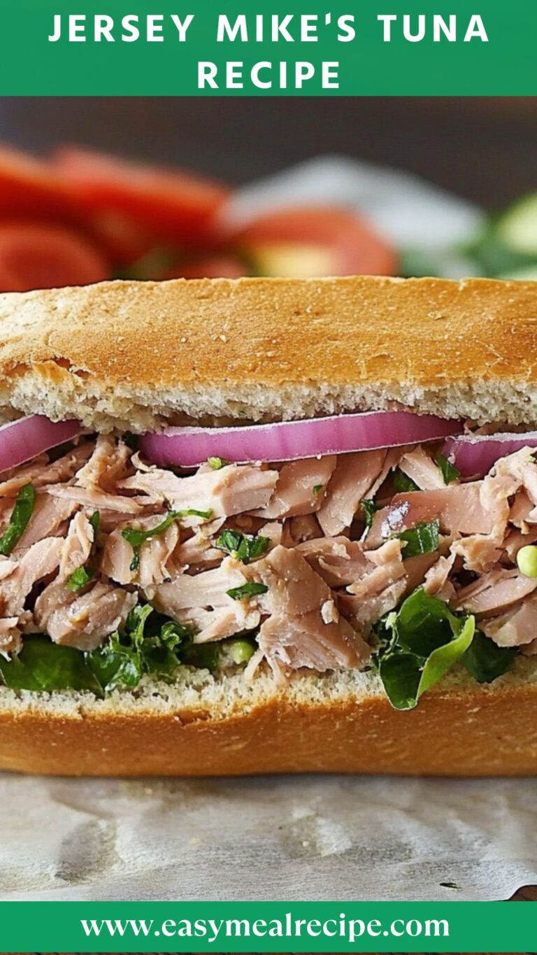 Jersey Mike’s Tuna Recipe – Easy Meal Recipe
