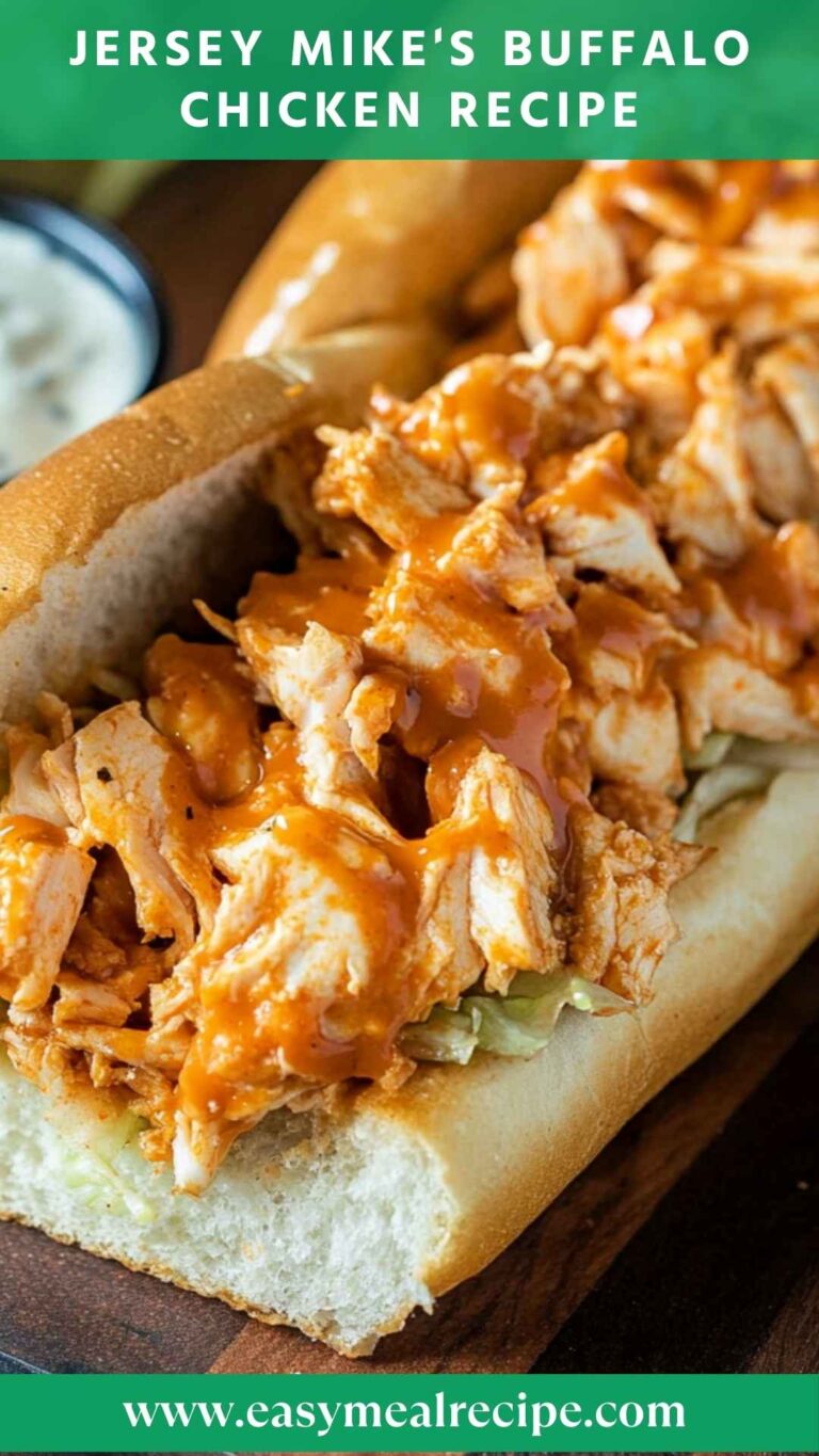 Jersey Mike’s Buffalo Chicken Recipe – Easy Meal Recipe