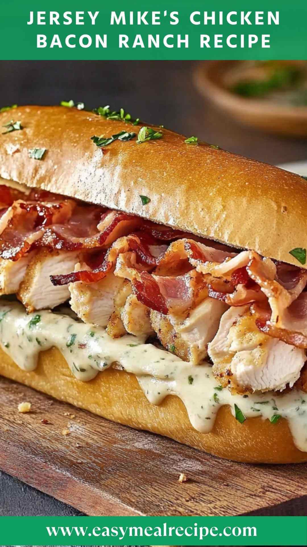 Jersey Mike's Chicken Bacon Ranch Recipe Jersey Mike's Chicken Bacon Ranch Recipe