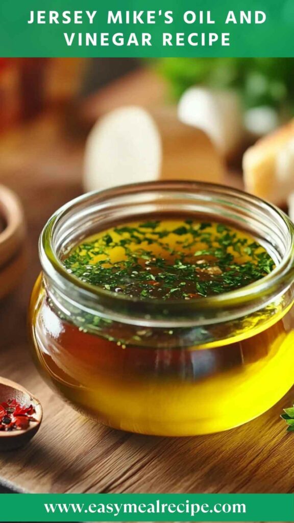 Jersey Mike's Oil and Vinegar Recipe