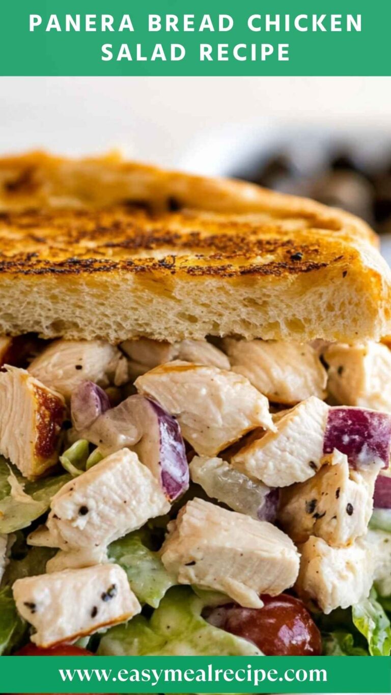Panera Bread Chicken Salad Recipe – Easy Meal Recipe