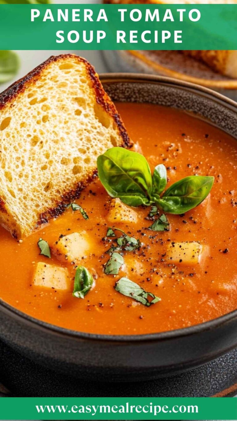 Panera Tomato Soup Recipe – Easy Meal Recipe