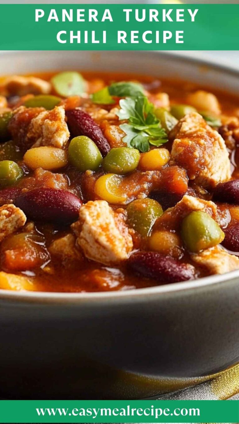 Panera Turkey Chili Recipe – Easy Meal Recipe