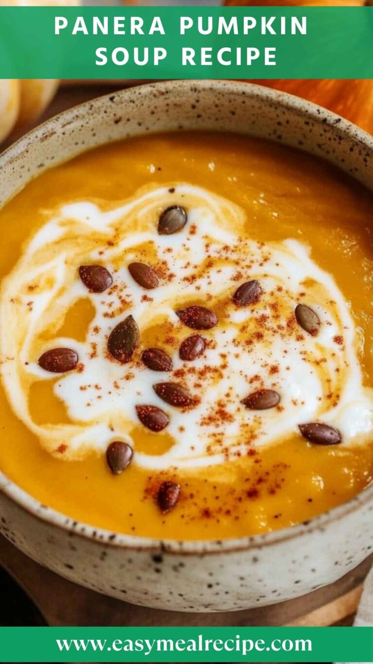 Panera Pumpkin Soup Recipe – Easy Meal Recipe
