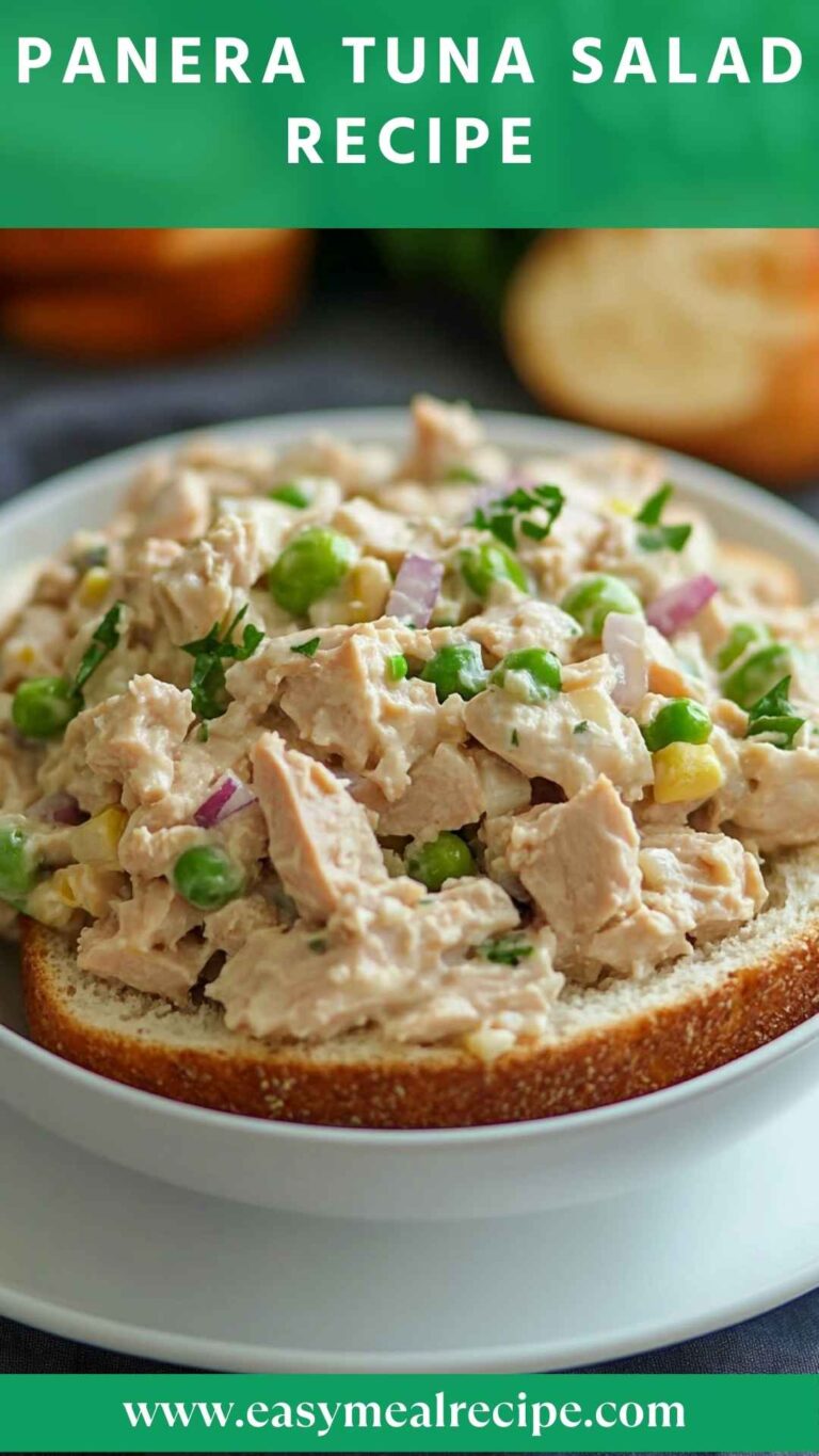 Panera Tuna Salad Recipe – Easy Meal Recipe