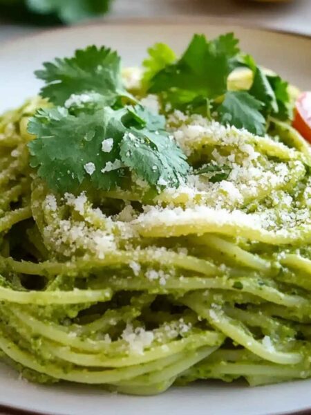 Mexican Green Spaghetti Espagueti Verde Recipe