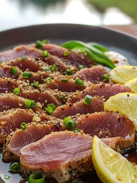 Seared Tuna Tataki Recipe