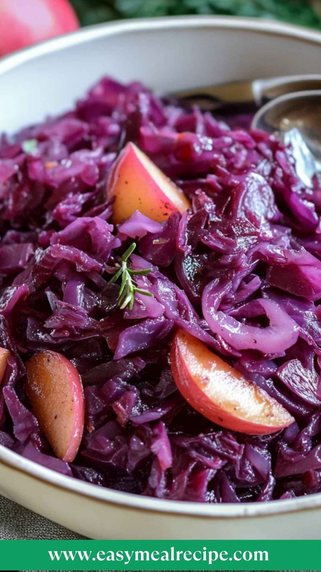 Best Braised Red Cabbage With Apples Recipe