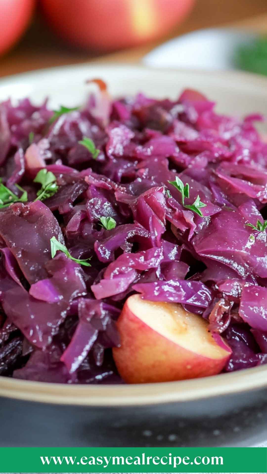Braised Red Cabbage With Apples Copycat Recipe