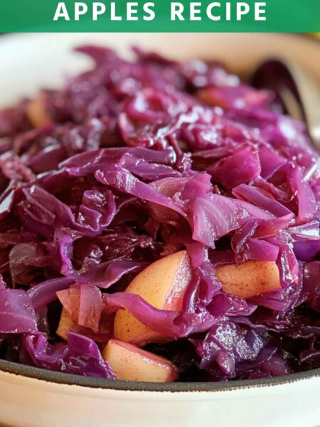 Braised Red Cabbage With Apples Recipe
