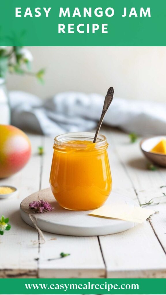 Easy Mango Jam Recipe