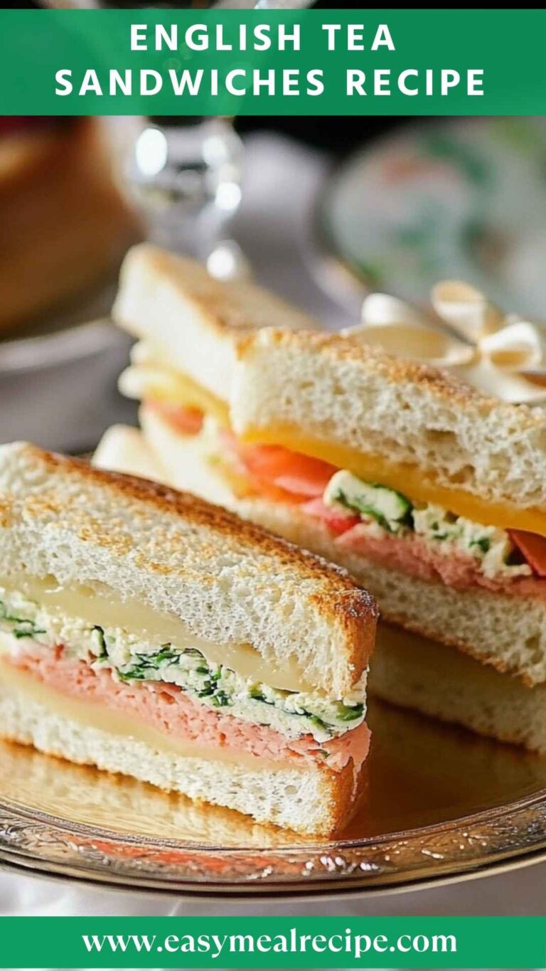 English Tea Sandwiches Recipe Easy Meal Recipe