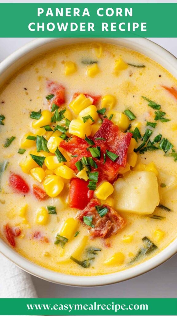 Panera Corn Chowder Recipe