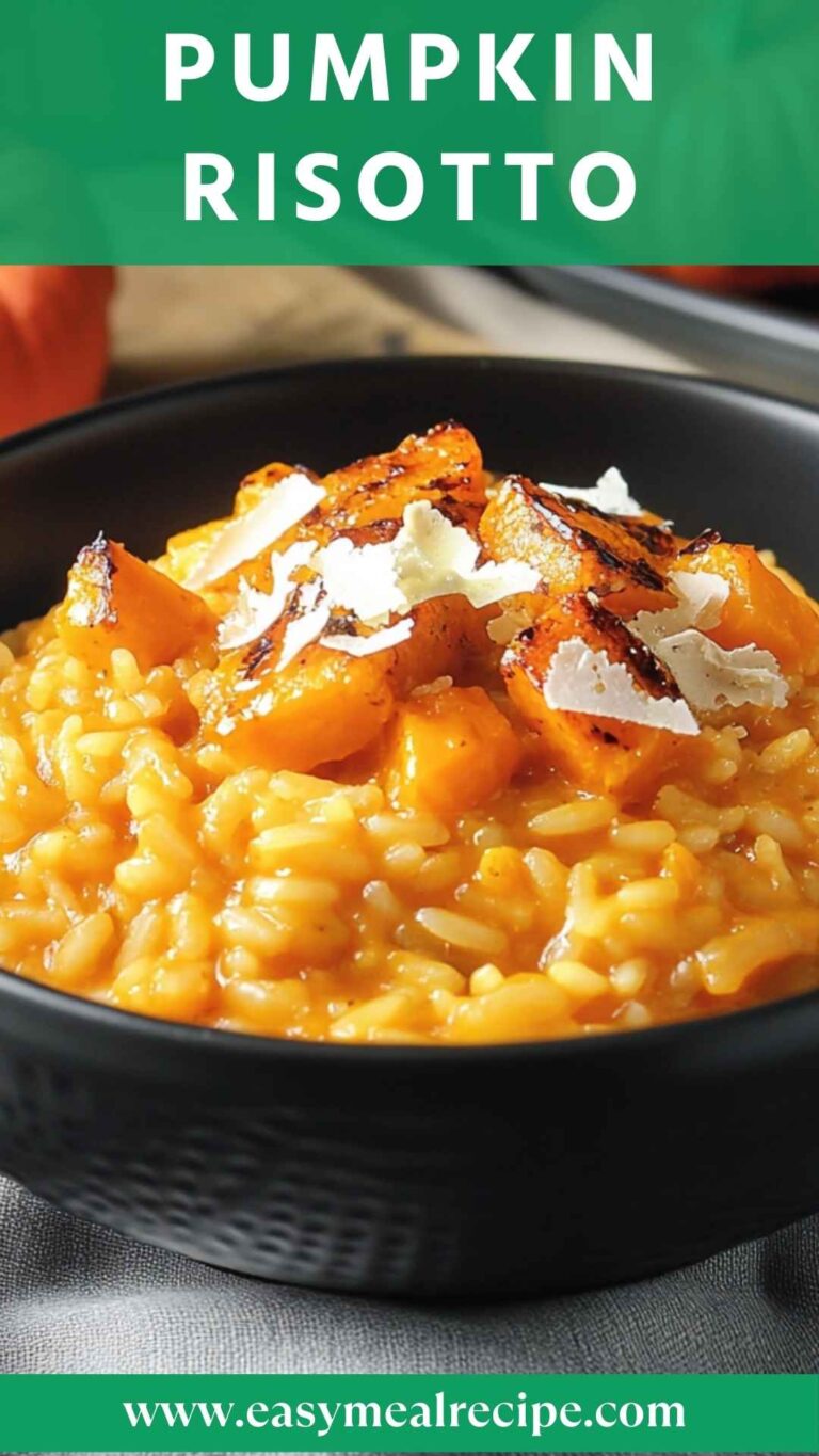 Pumpkin Risotto – Easy Meal Recipe