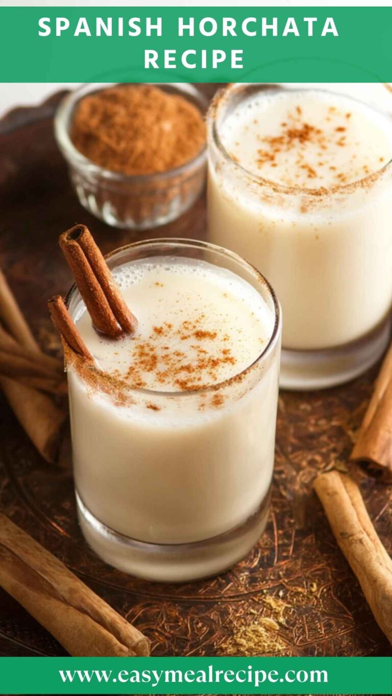 Spanish Horchata Recipe – Easy Meal Recipe