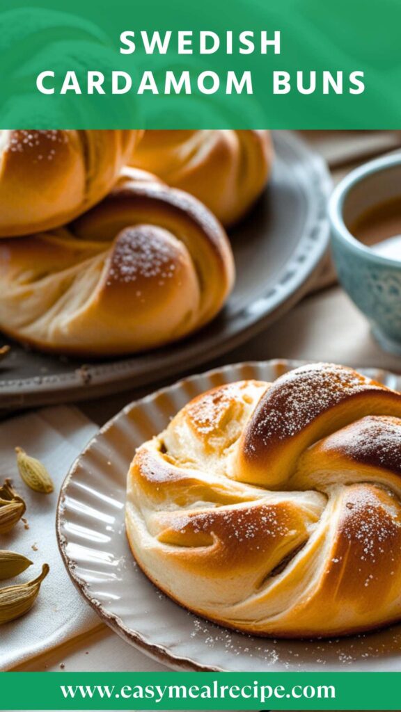 Swedish cardamom buns