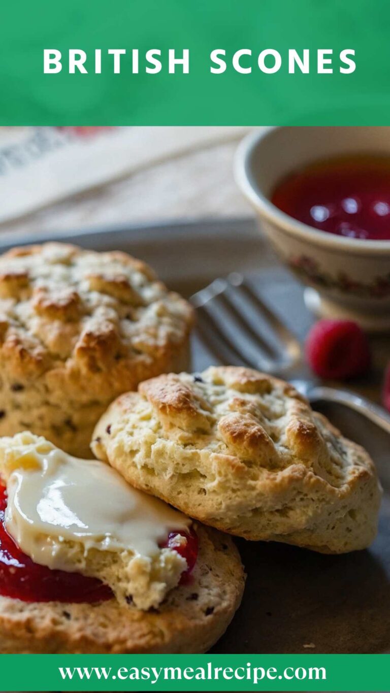 British Scones Recipe – Easy Meal Recipe