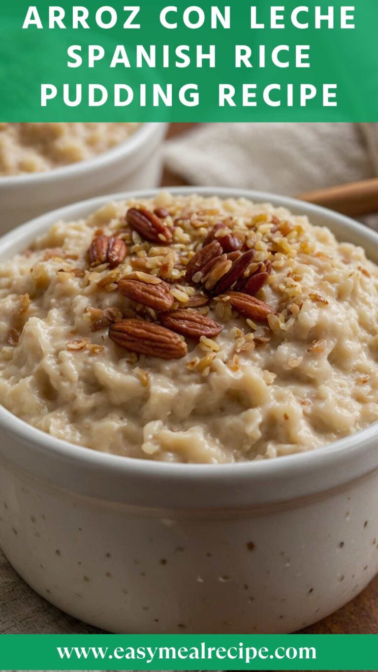 Arroz Con Leche Spanish Rice Pudding Recipe