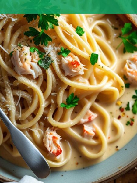 Creamy Crab Pasta Recipe