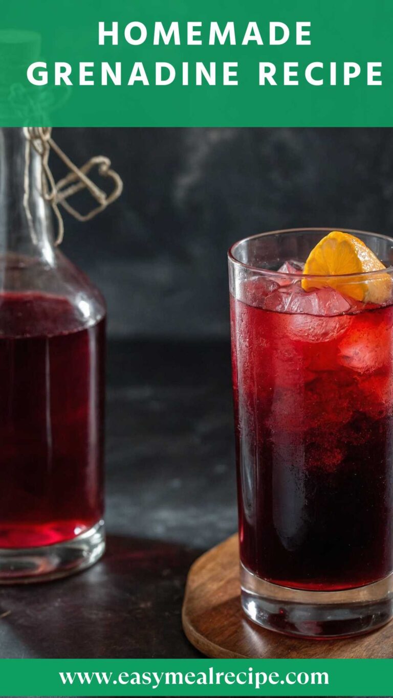 Homemade Grenadine Recipe