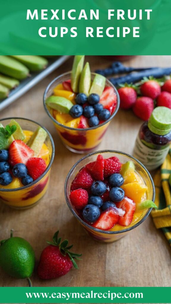 Mexican Fruit Cups Recipe Mexican Fruit Cups Recipe
