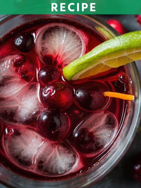 Cranberry Whiskey Sour Recipe