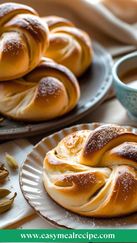 How to make Swedish cardamom buns