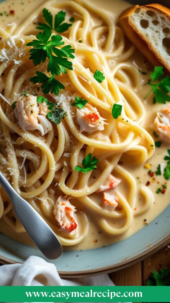 How to make Creamy Crab Pasta Recipe How to make Creamy Crab Pasta Recipe