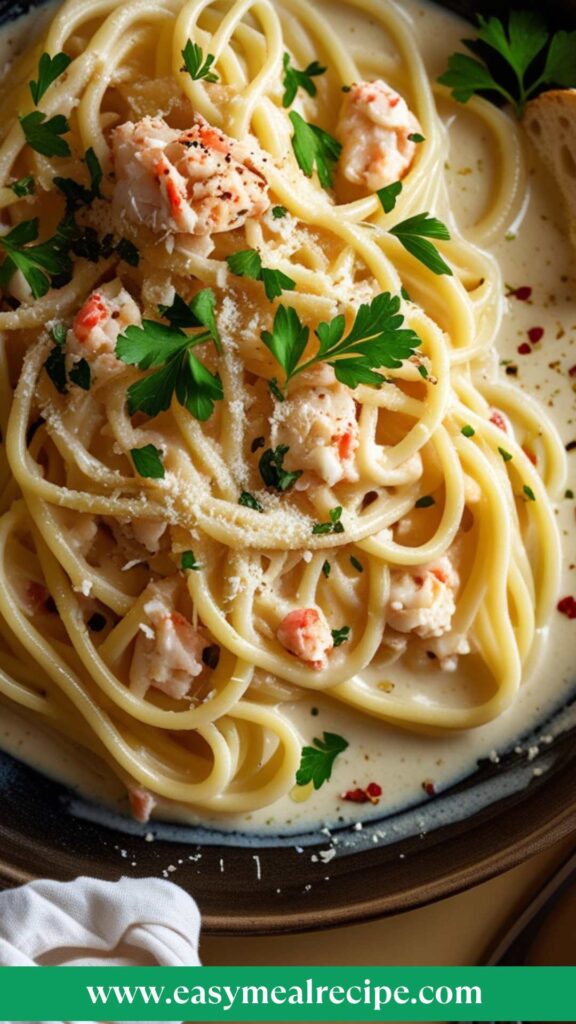 Creamy Crab Pasta Creamy Crab Pasta