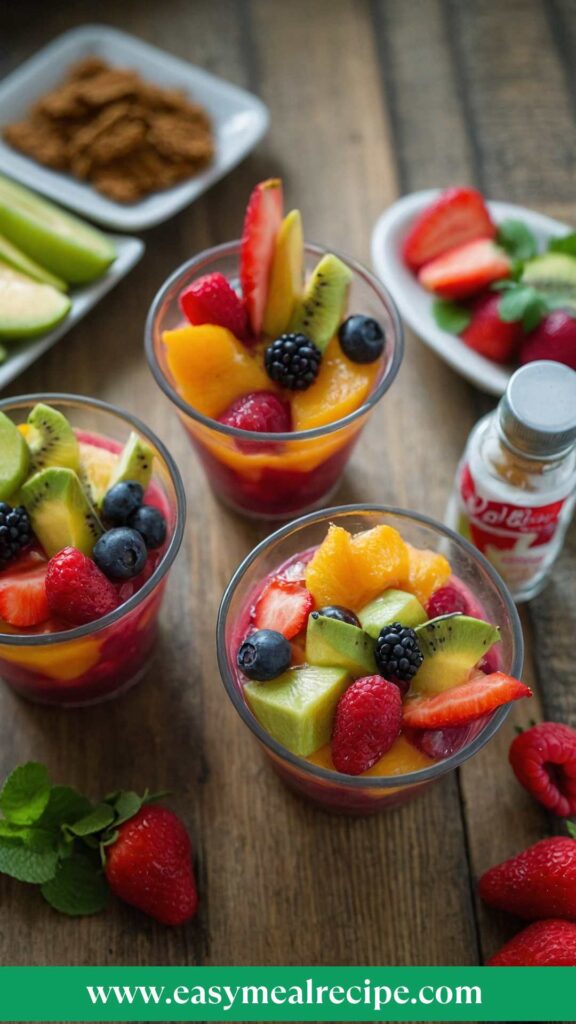 Mexican Fruit Cups Mexican Fruit Cups