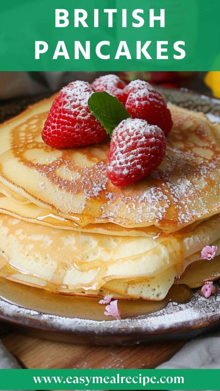 British Pancakes – Easy Meal Recipe