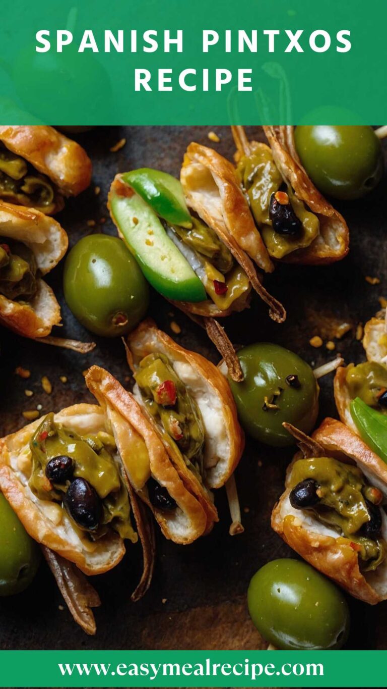Spanish Pintxos Recipe – Easy Meal Recipe