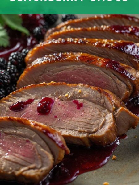 How to make Duck Breast and Blackberry Sauce