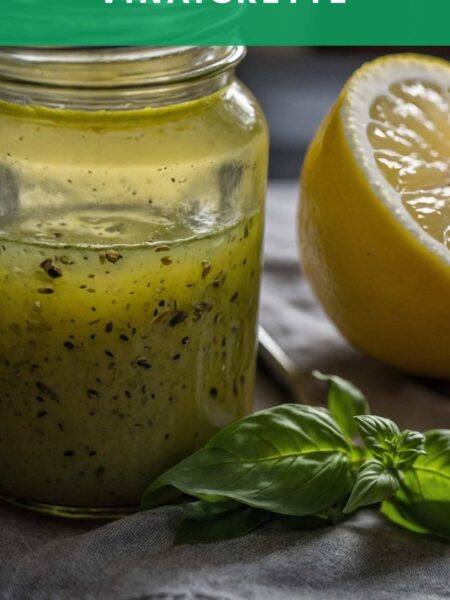 Lemon Basil Vinaigrette