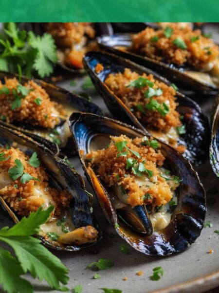 Baked Mussels