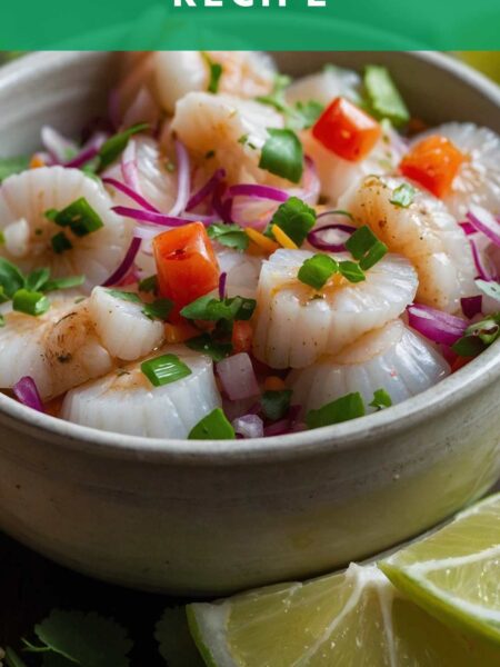 Scallop Ceviche Recipe