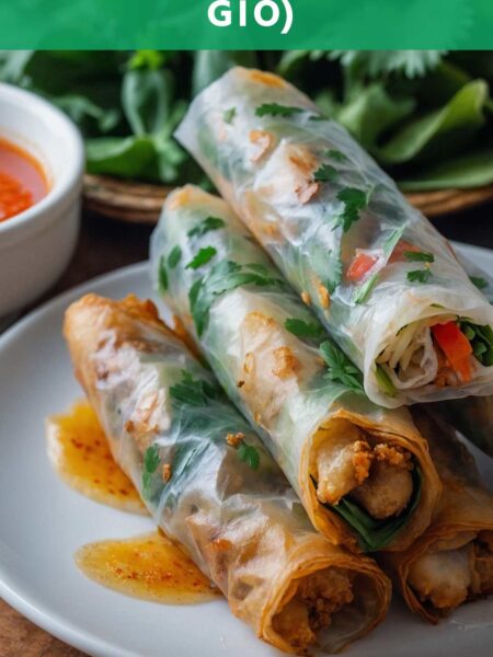 Vietnamese Fried Spring Rolls (Chả Giò)