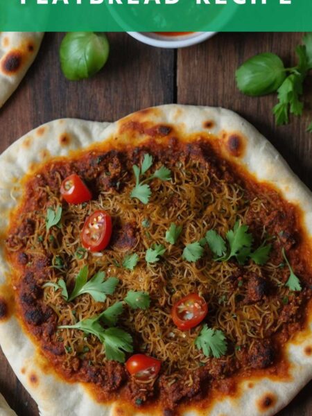 Lahmacun Turkish Flatbread Recipe