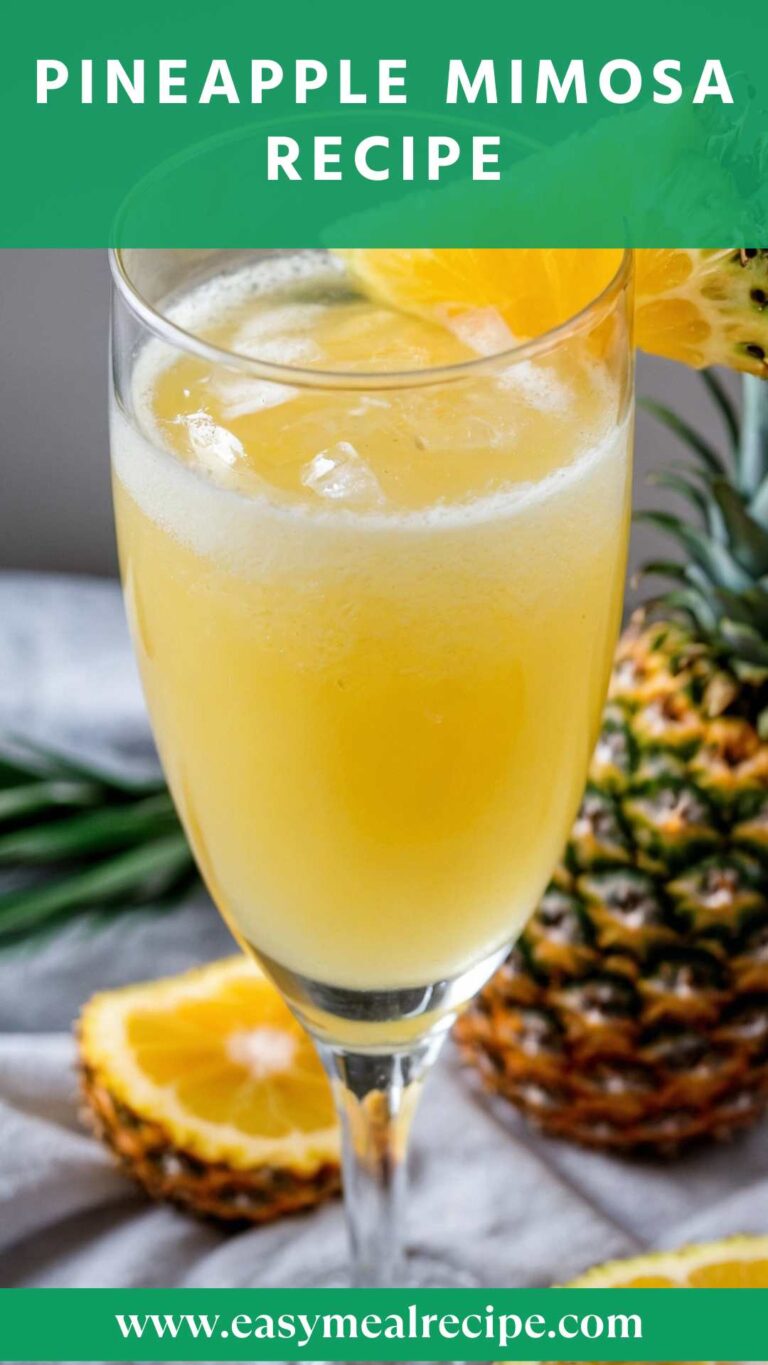 Pineapple Mimosa Recipe – Easy Meal Recipe