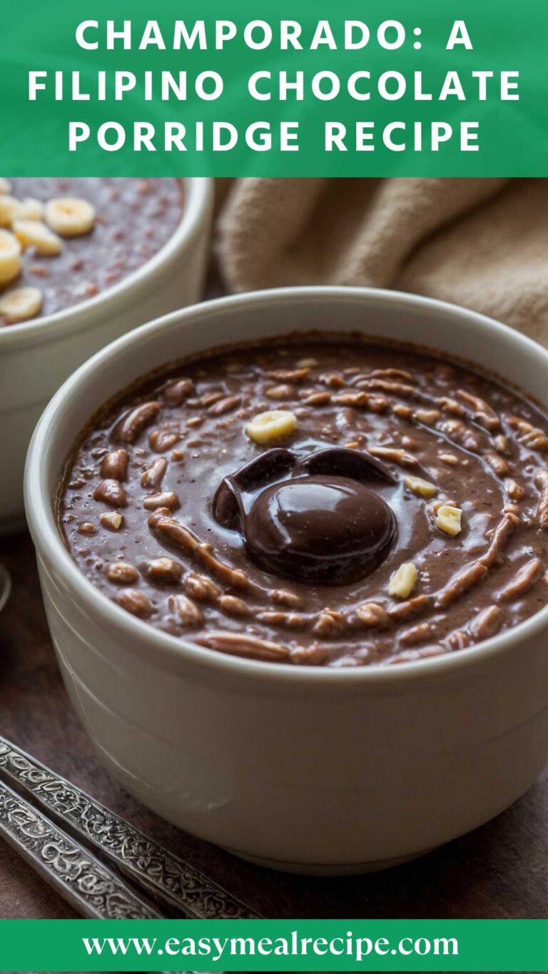 Champorado: A Filipino Chocolate Porridge Recipe – Easy Meal Recipe
