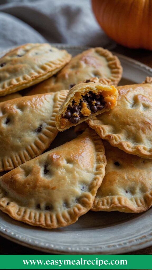 How to make Chocolate Chip and Pumpkin Empanadas