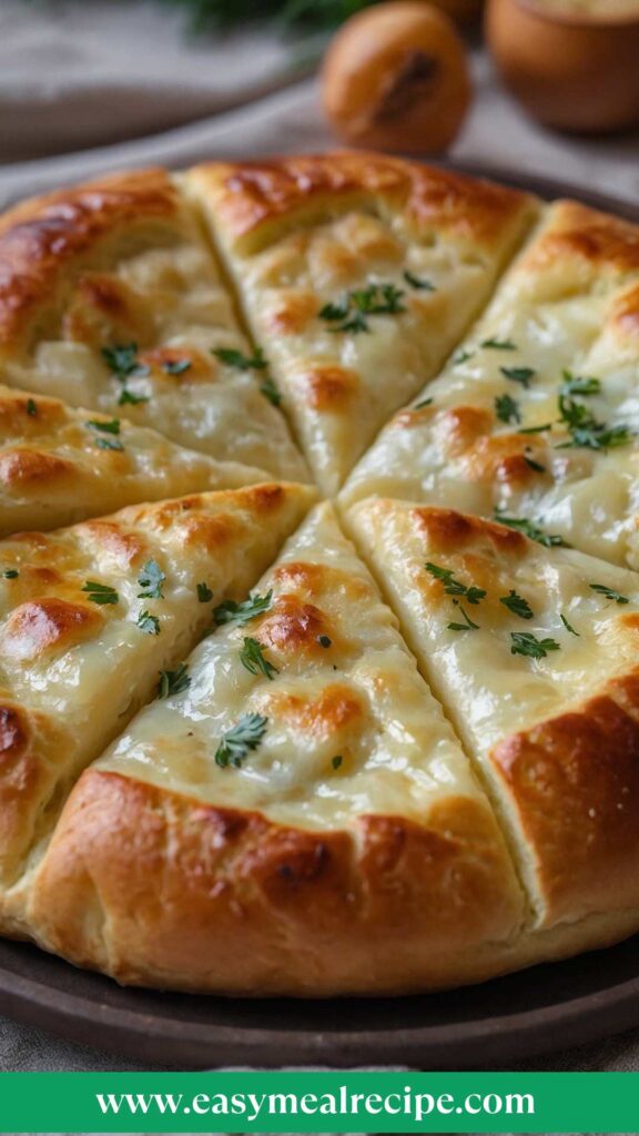 How to make Imeruli Khachapuri Georgian Cheese Filled Bread Recipe