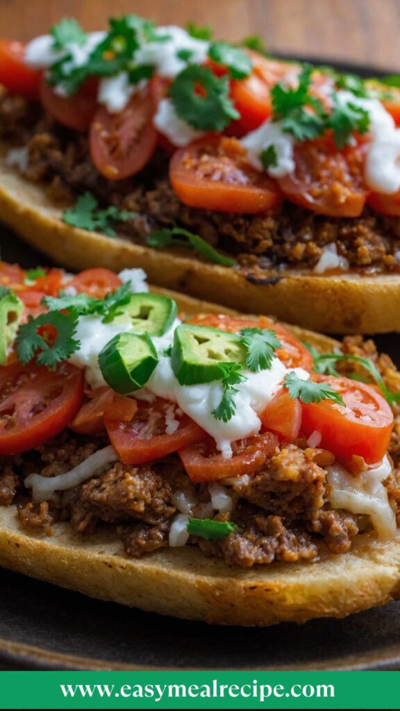 How to make Mexican Molletes