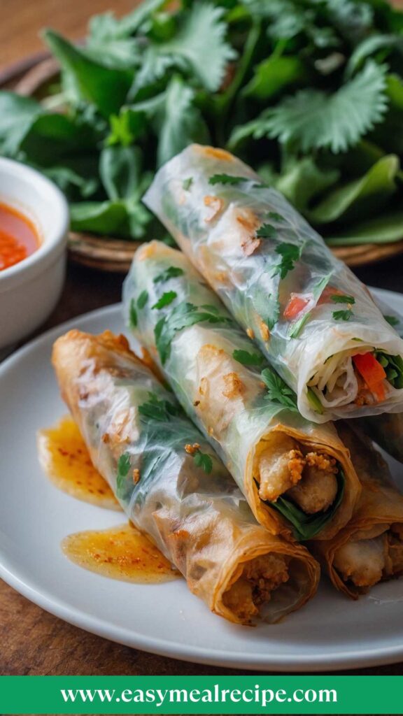How to make Vietnamese Fried Spring Rolls (Chả Giò)
