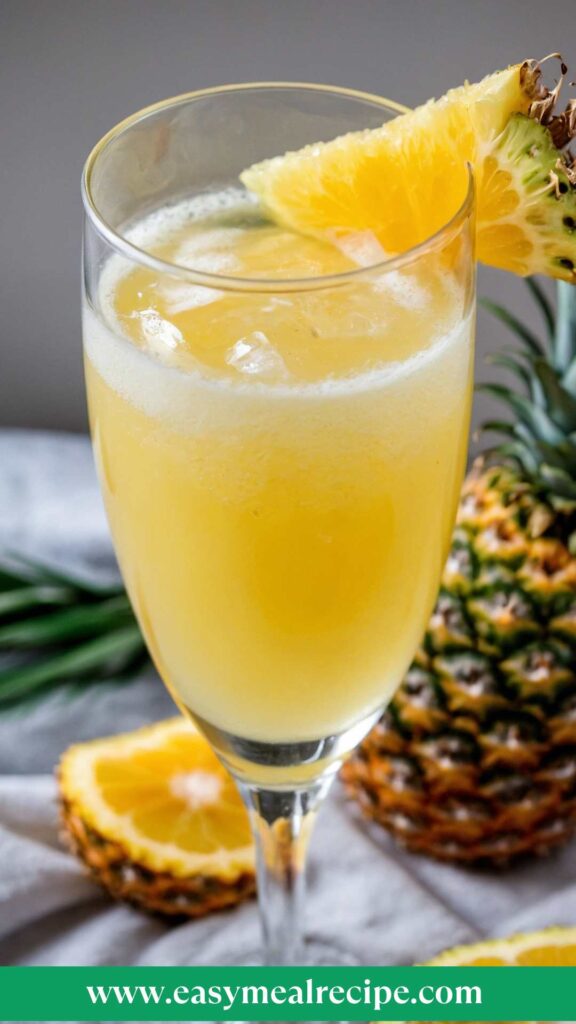 How to make Pineapple Mimosa Recipe