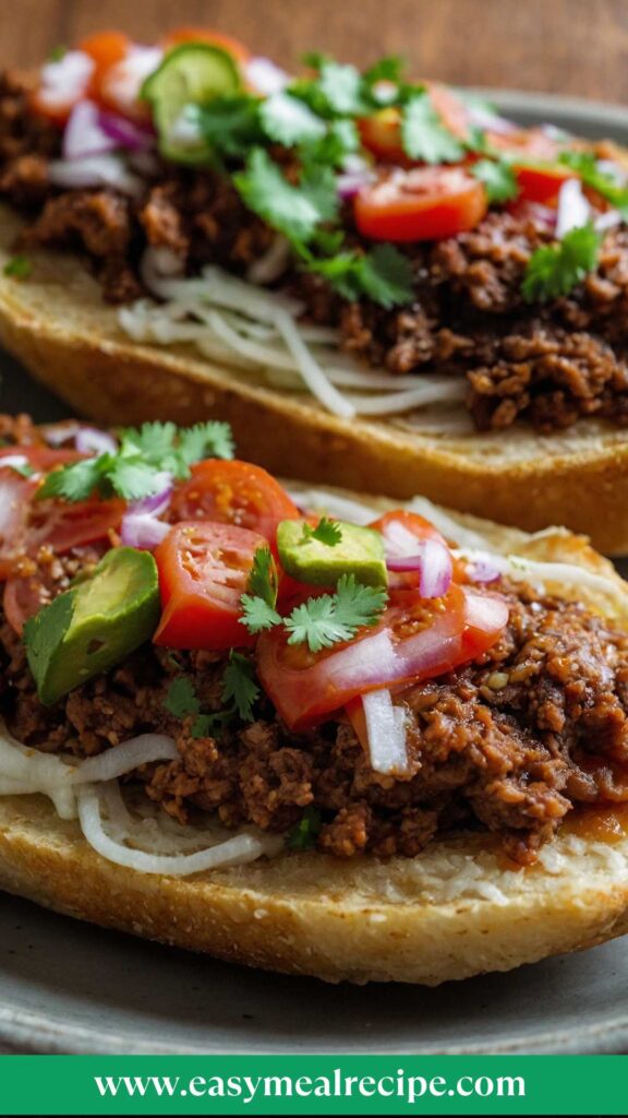 Mexican Molletes Recipe