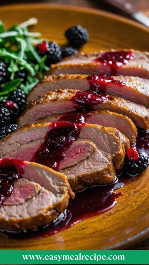 Duck Breast and Blackberry Sauce Recipe Duck Breast and Blackberry Sauce Recipe