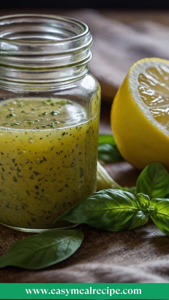 Lemon Basil Vinaigrette Recipe Lemon Basil Vinaigrette Recipe