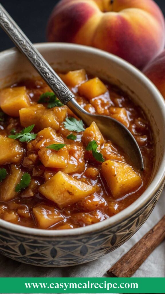 Peach Chutney Peach Chutney