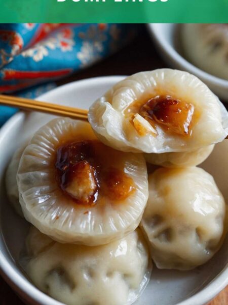 Chinese sweet dumplings